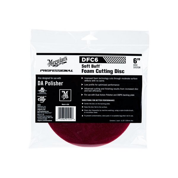 Meguiar's MD-FC6_P 美光 - DA研磨海綿球 6"