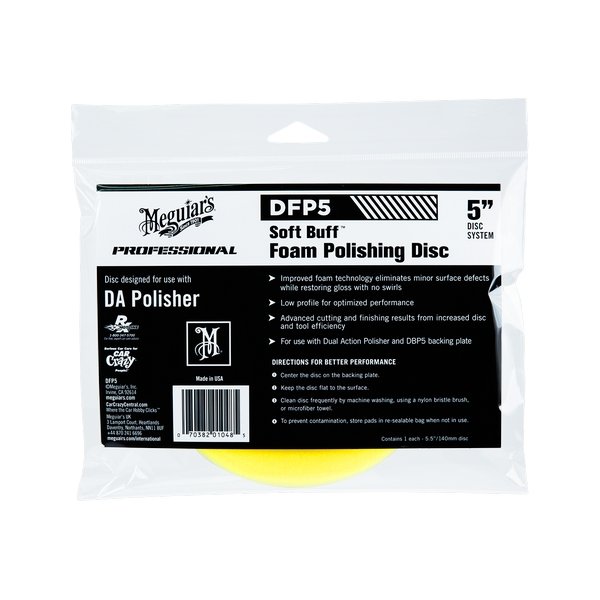 Meguiar's MD-FP5_C 美光 - DA拋光海綿球 5"