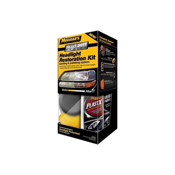 Meguiar's MG-3000 美光 - 加强版車燈修復套裝 Meguiar's MG-3000 美光 - 加强版車燈修復套裝