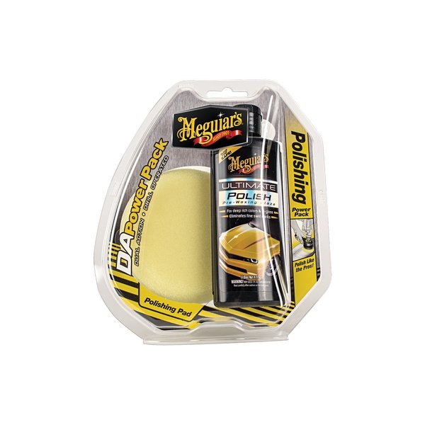Meguiar's MG-3502 美光 - DA拋光打蠟系统極品拋光劑及拋光海綿球套裝