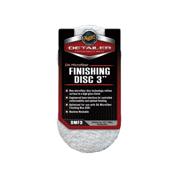 Meguiar's MD-MF3 美光 - DA微細纖維上蠟墊3"(2件裝)