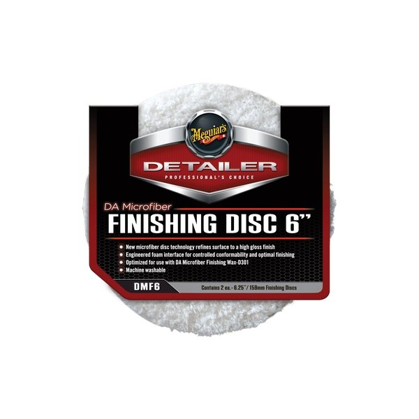Meguiar's MD-MF6 美光 - DA微細纖維上蠟墊6"(2件裝)