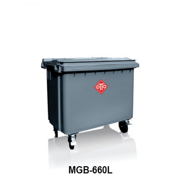 OTTO 660L 四輪垃圾桶 四輪垃圾車 660公升