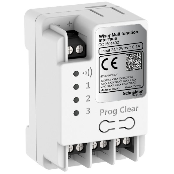 Schneider Electric 施耐德電氣 Wiser 智能多功能界面接口 (白色) - CCT501402 Schneider Electric 施耐德電氣 Wiser 智能多功能界面接口 (白色) - CCT501402