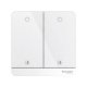 Schneider Electric 施耐德電氣 Wiser 智能兩位光暗掣 搪瓷白 E8332DST350ZB_WE Schneider Electric 施耐德電氣 Wiser 智能兩位光暗掣 搪瓷白 E8332DST350ZB_WE