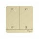 Schneider Electric 施耐德電氣 Wiser 智能兩位窗簾掣 沉醉金 E8332SCN300ZB_WG Schneider Electric 施耐德電氣 Wiser 智能兩位窗簾掣 沉醉金 E8332SCN300ZB_WG