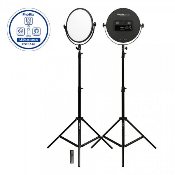 Phottix Nuada R3 II LED Light Twin Kit Set 雙燈套裝 Phottix Nuada R3 II LED Light Twin Kit Set 雙燈套裝