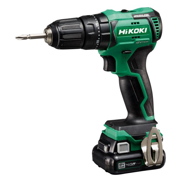 HiKOKI高壹, DV12DD,10.8 - 12V無繩衝擊驅動器鑽頭(淨機) HiKOKI高壹, DV12DD,10.8 - 12V無繩衝擊驅動器鑽頭(淨機)