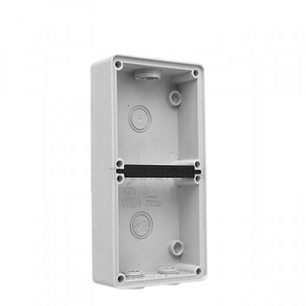 施耐德電氣 S-Classic,S56ES2GY_G15,兩位防水明膠箱 (薄),198mm x 101mm x 38mm 施耐德電氣 S-Classic,S56ES2GY_G15,兩位防水明膠箱 (薄),198mm x 101mm x 38mm