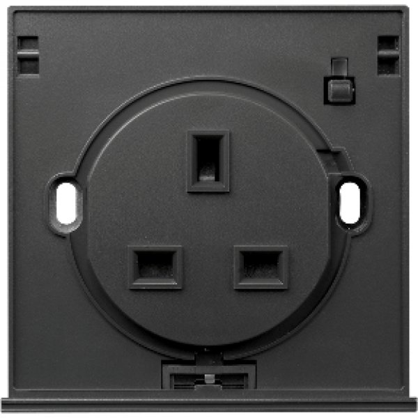 施耐德電氣 ULTI,US15 B00 13A單位有掣電源插座主件，藍色 LED