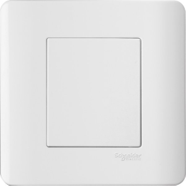 施耐德電氣ZENcelo,E8430X WE,單位空白掣面,凝白