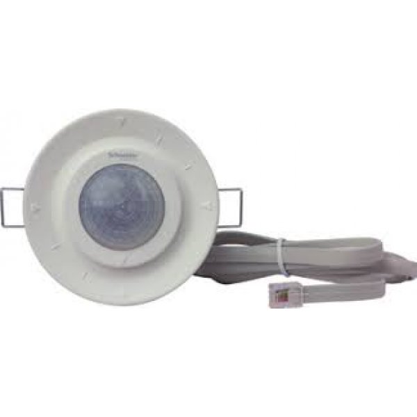 施耐德電氣 Occupancy Sensor, SAE-UE-MS-CDBWE,360º暗裝雙負載被動式紅外線感應開關