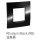 施耐德電氣 UNICA,MGU3_411_RB RJ45 單位數據插座 - Cat5e 炫亮黑