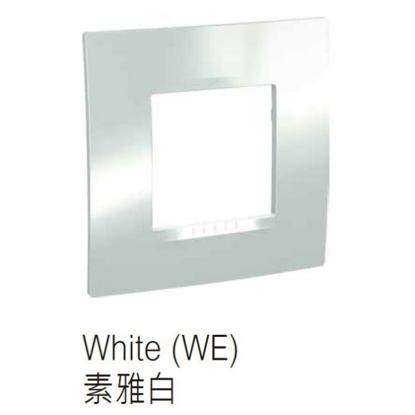 施耐德電氣 UNICA,MGU3_411_WE RJ45 單位數據插座 - Cat5e 素雅白