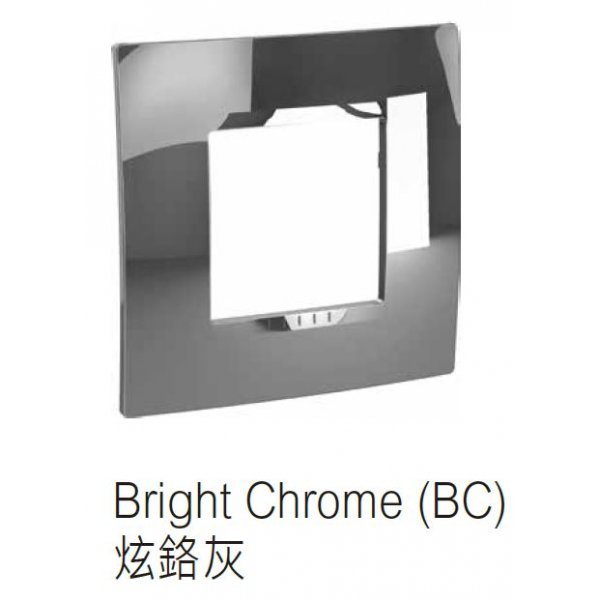 施耐德電氣 UNICA,MGU3_415_BC RJ45 單位數據插座 - Cat6 炫鉻灰