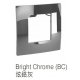 施耐德電氣 UNICA,MGU3_415_BC RJ45 單位數據插座 - Cat6 炫鉻灰